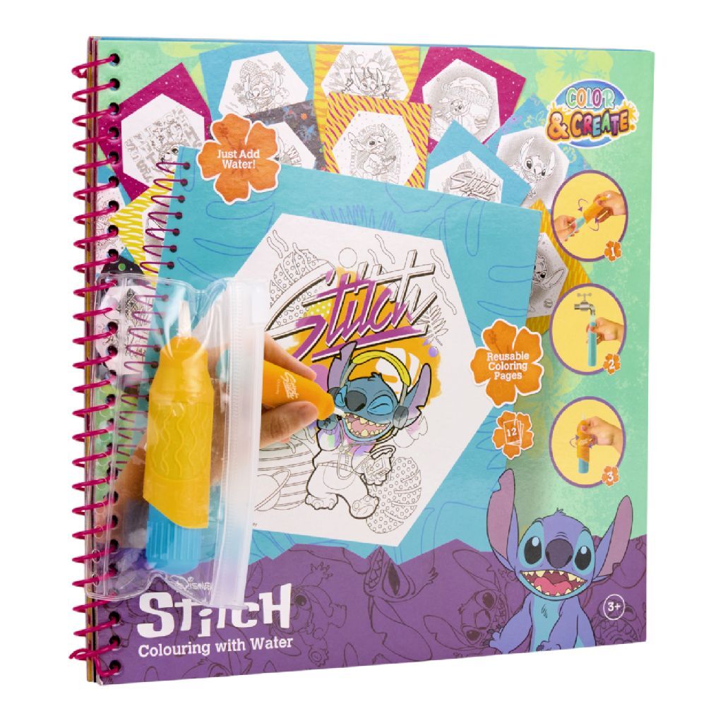 Disney Stitch Water Kleurboek