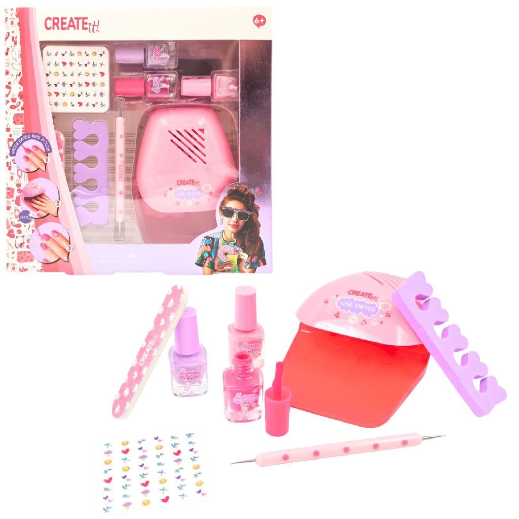 Create It Nageldroger Nagelset