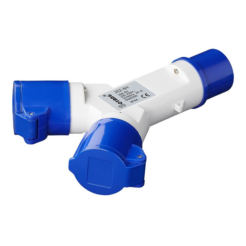 Proplus Cee 2-Weg Splitter 16 Amp&Egrave;Re Ip44 230 Volt 3-Polig