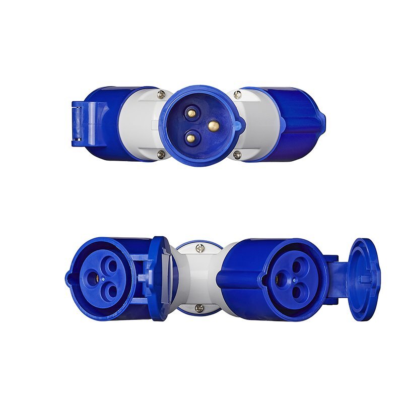 Proplus Cee 2-Weg Splitter 16 Amp&Egrave;Re Ip44 230 Volt 3-Polig