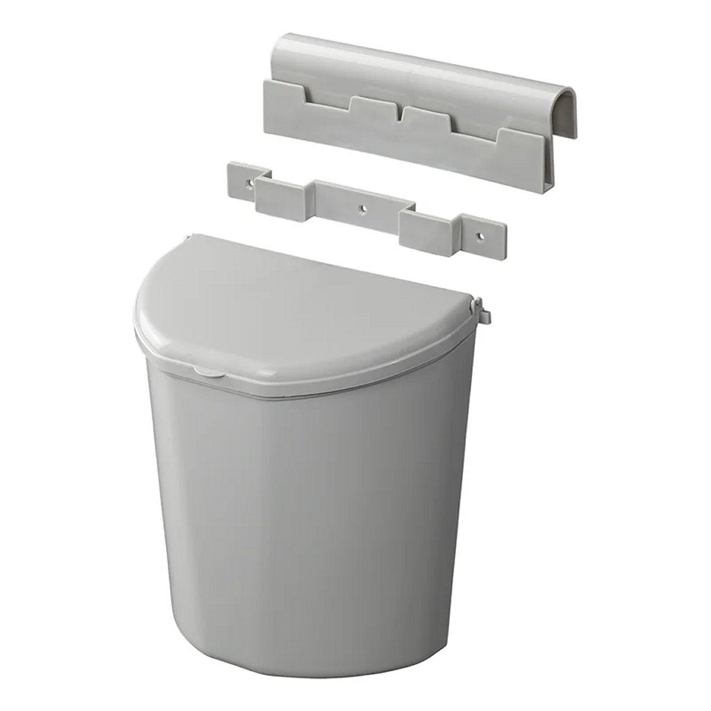 Proplus Afvalbak Met Deksel 10L Voor Camper/Caravan Grijs
