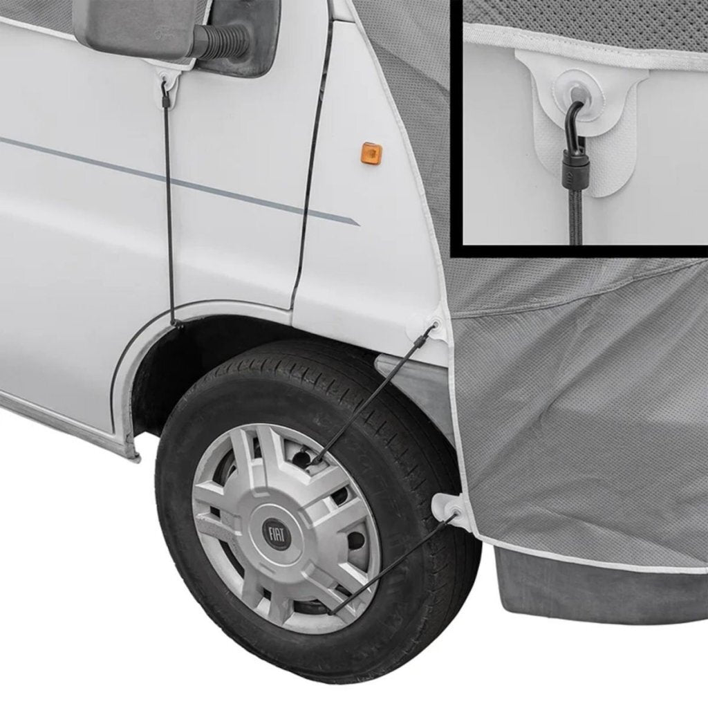 Proplus Raamafdekking Nonwoven Voor Fiat Ducato X230 Grijs