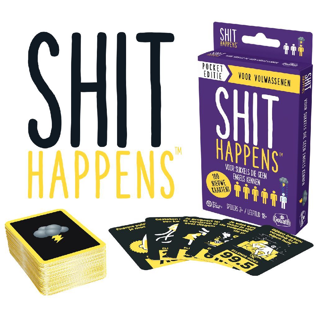 Goliath Shit Happens Pocket Kaartspel