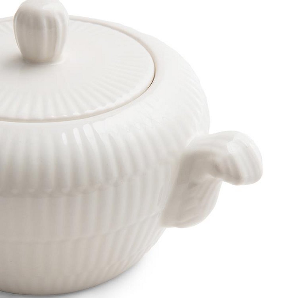 Royal Boch Vienne Suikerpot Aardewerk/Wit