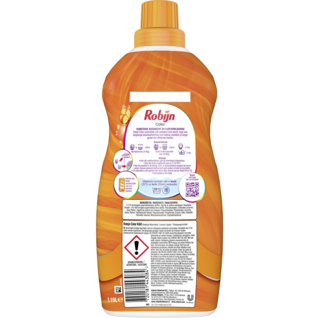 Overige Merken Robijn Color Wasmiddel 1.19L