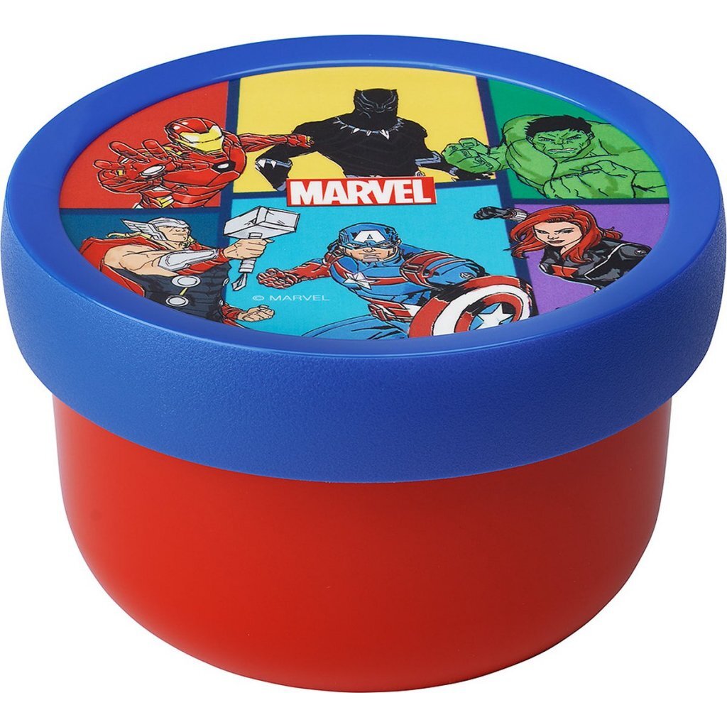 Mepal Campus Fruitbox Avengers 300 Ml Blauw/Rood