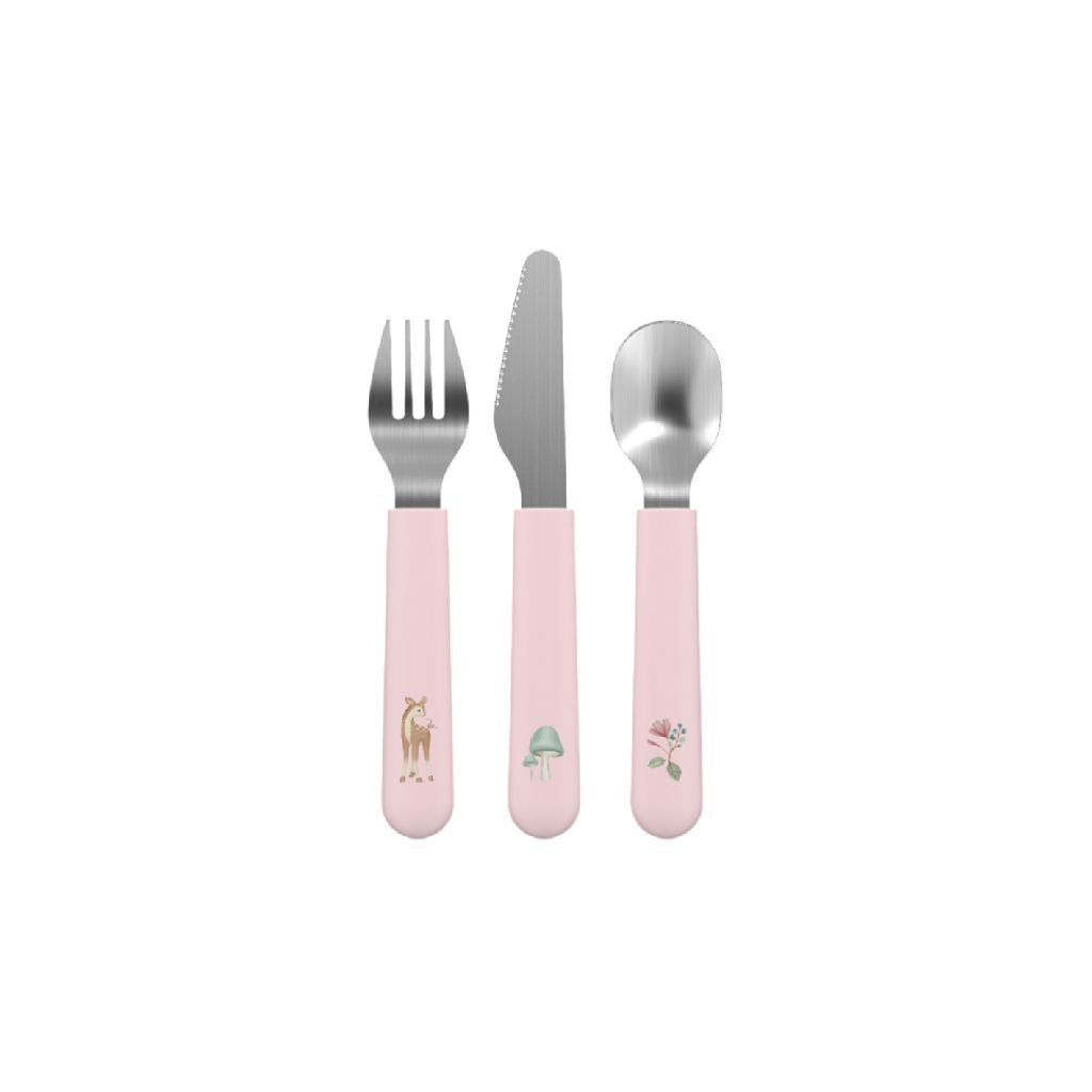 Mepal Little Dutch Fairy Garden Bestek 3-Delig Roze
