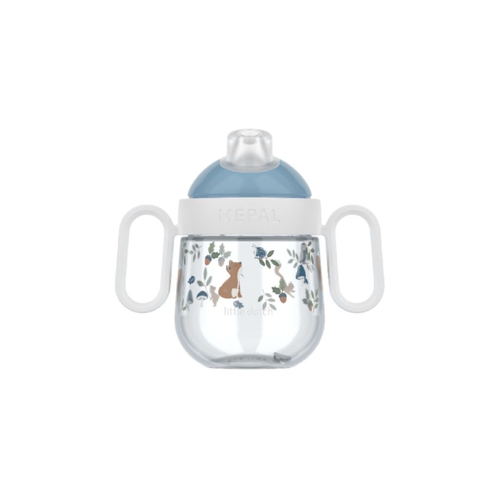 Mepal Little Dutch Forest Friends Antilekbeker Blauw/Wit