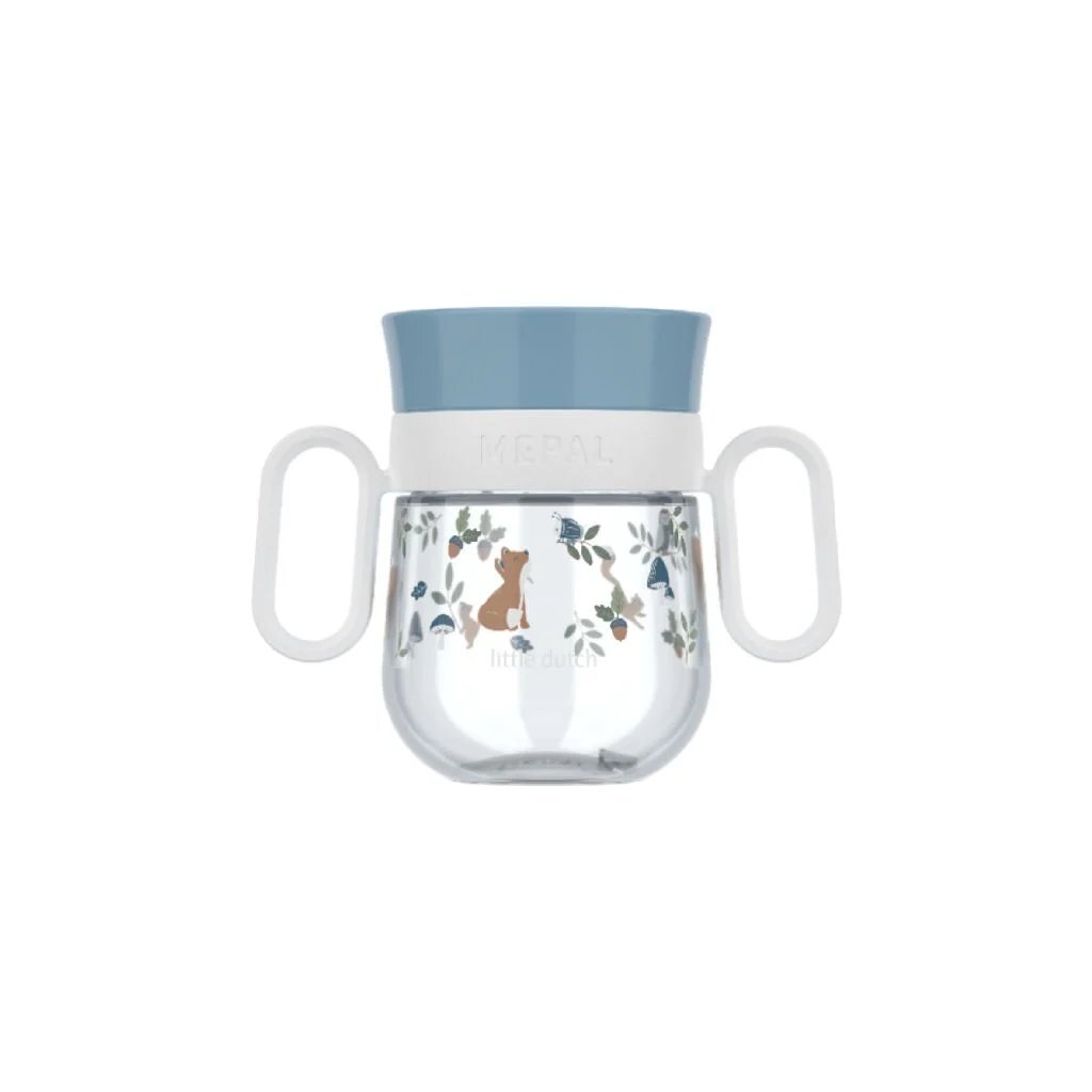 Mepal Little Dutch Forest Friends Oefenbeker Blauw/Wit
