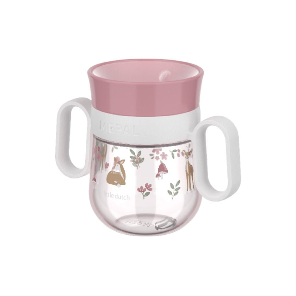 Mepal Little Dutch Fairy Garden Oefenbeker Roze/Wit