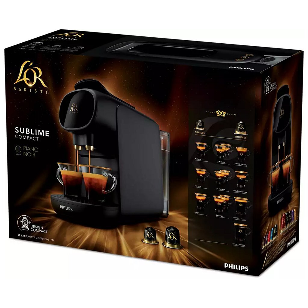 Philips Lm9012/60 Lor Barista Capsule Koffiezetapparaat Zwart