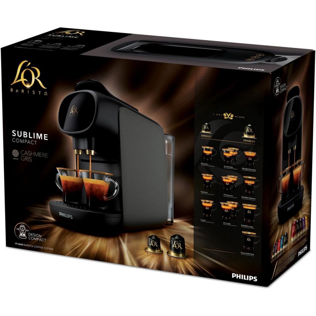 Philips Lm9012/23 L'Or Barista Sublime Koffiecupmachine Zwart