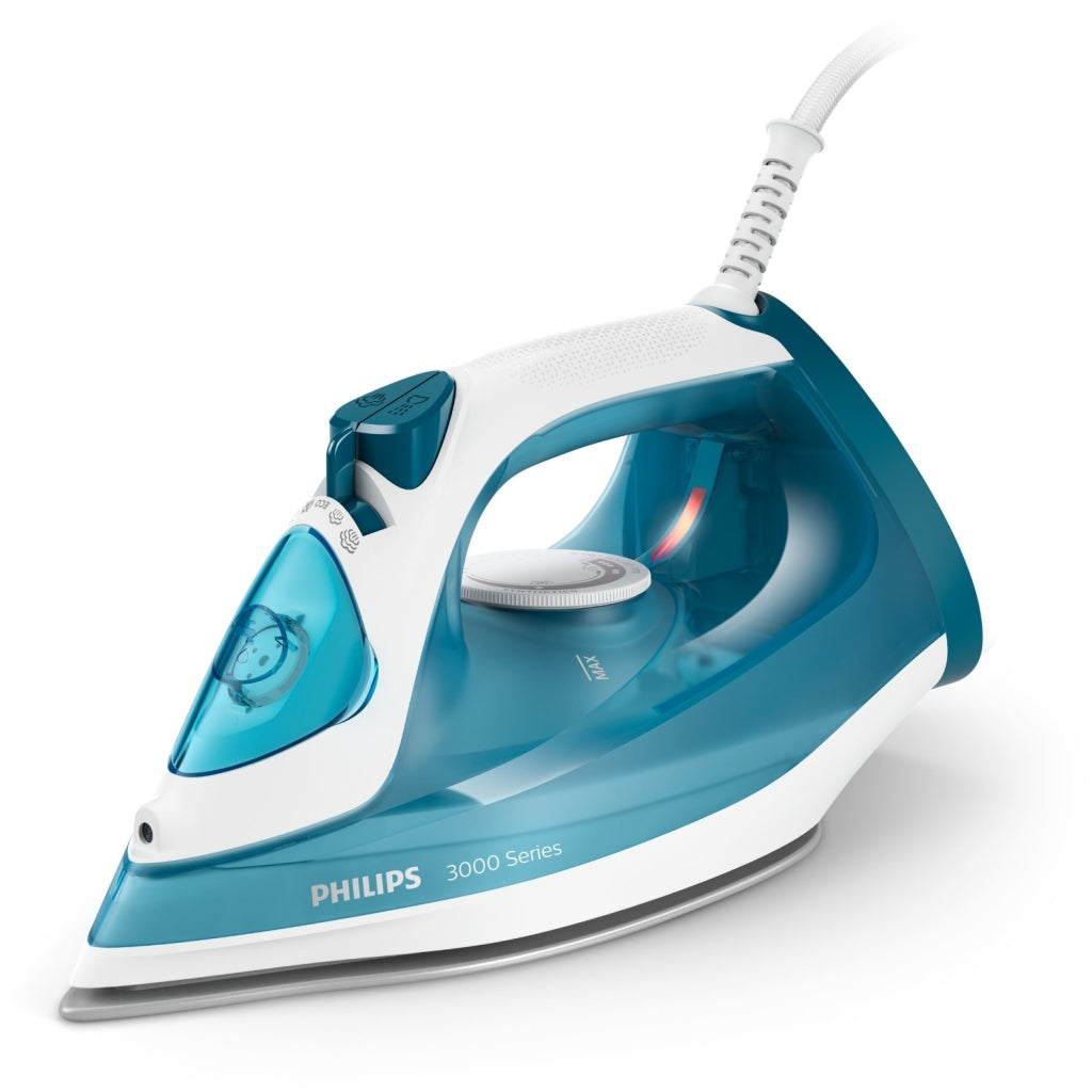 Philips Dst3011/20 3000 Series Stoomstrijkijzer 2100W Lichtblauw/Wit