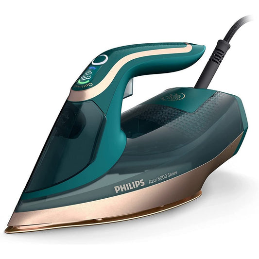 Philips Dst8030/70 Azur 8000 Series Stoomstrijkijzer Groen/Goud