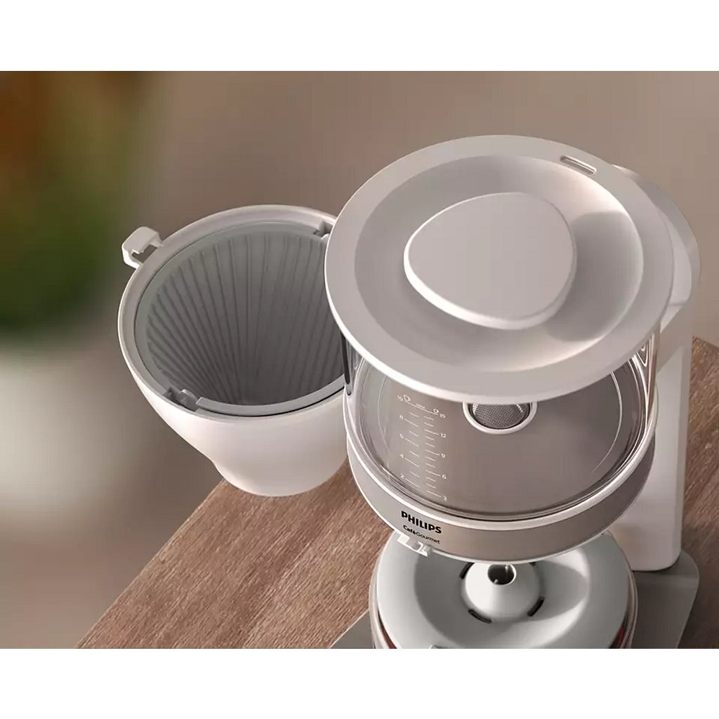 Philips Hd5416/00 Café Gourmet Koffiezetapparaat Wit