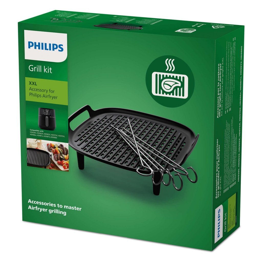 Philips Hd9959/00 Xxl Grill Kit Zwart