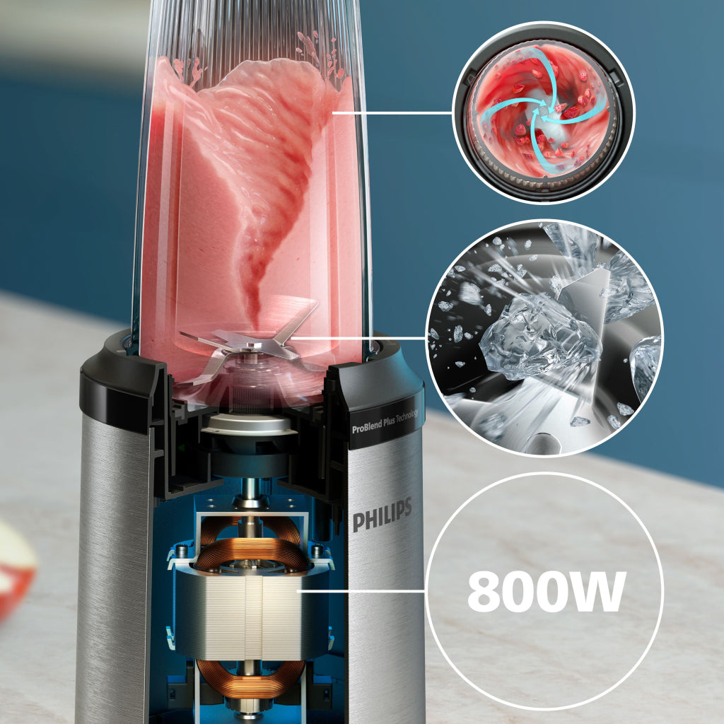 Philips Hr2765/00 Blender Rvs/Zwart