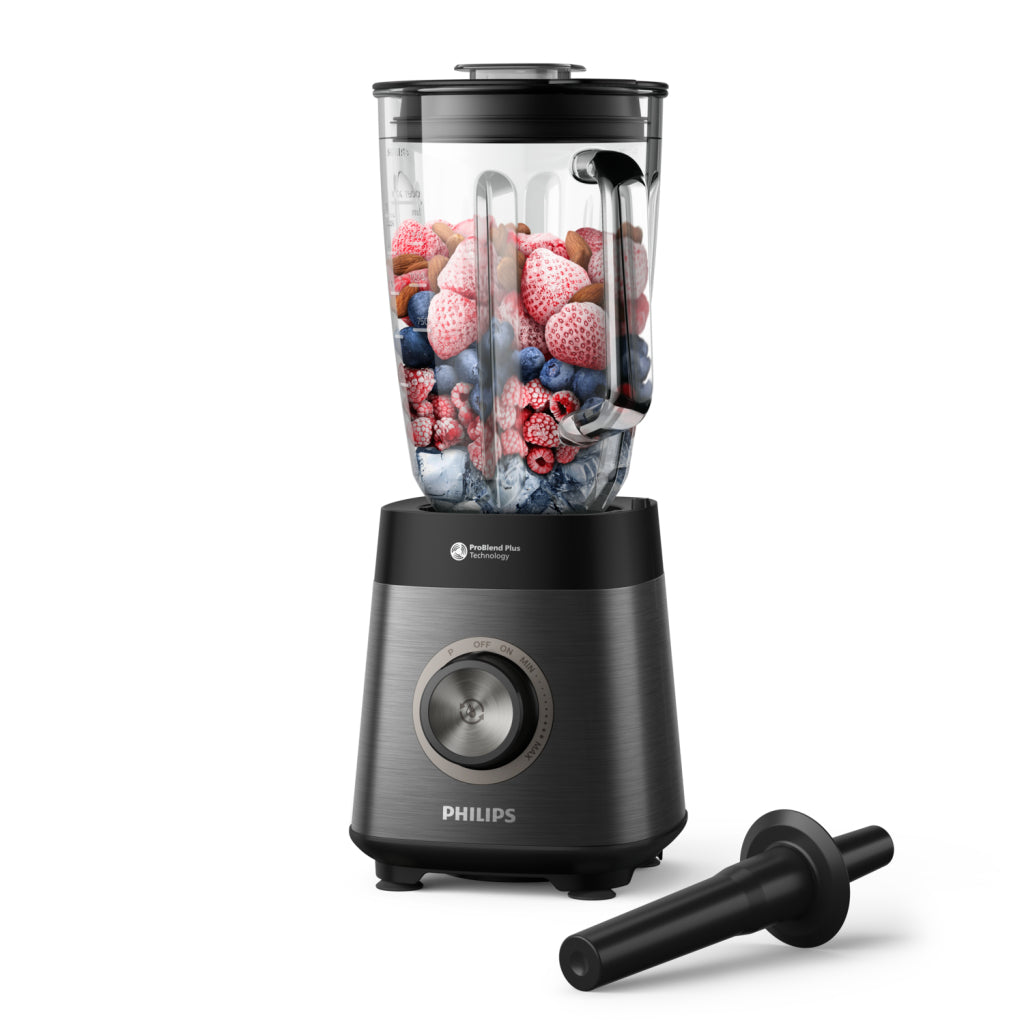 Philips Hr3040/00 Blender Zwart/Rvs