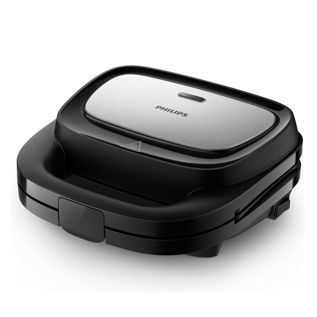 Philips Hd2350/80 5000 Series Tosti-Ijzer Zwart/Zilver