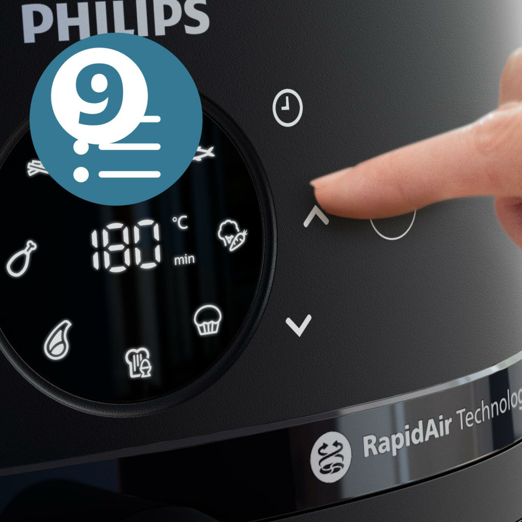 Philips Na231/00 Airfryer 6.2L 1700W Zwart/Zilver