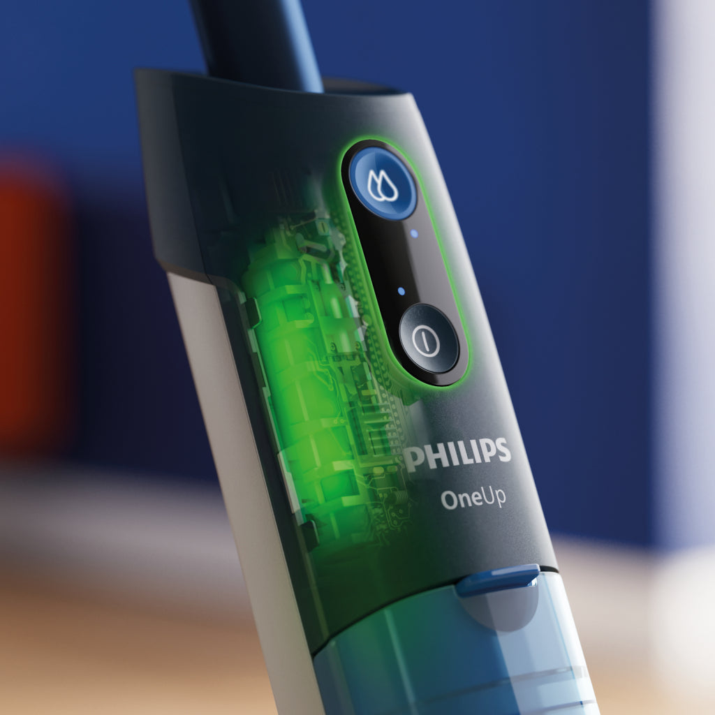 Philips Xv5113/01 Oneup 5000 Elektrische Dweil Blauw