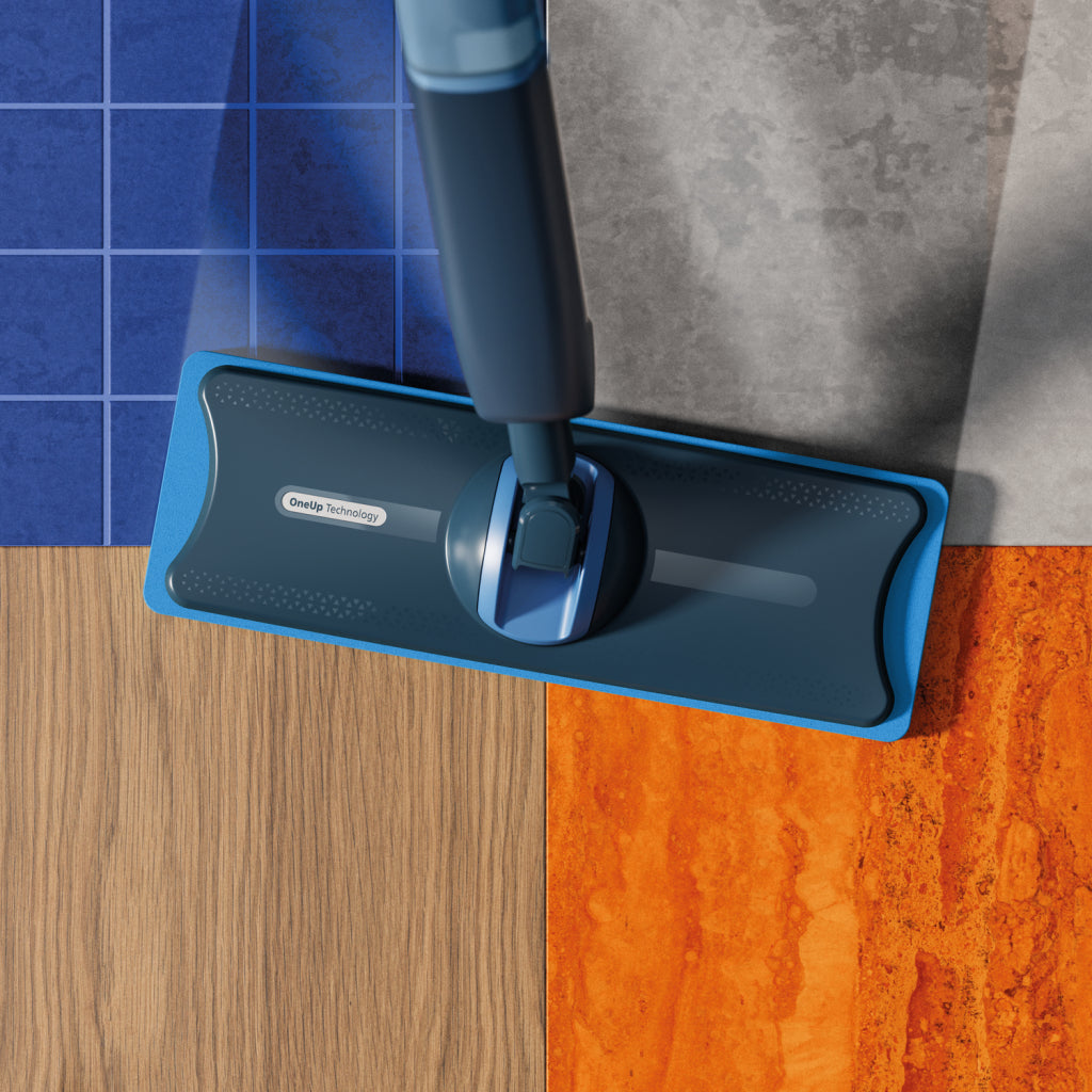 Philips Xv5113/01 Oneup 5000 Elektrische Dweil Blauw