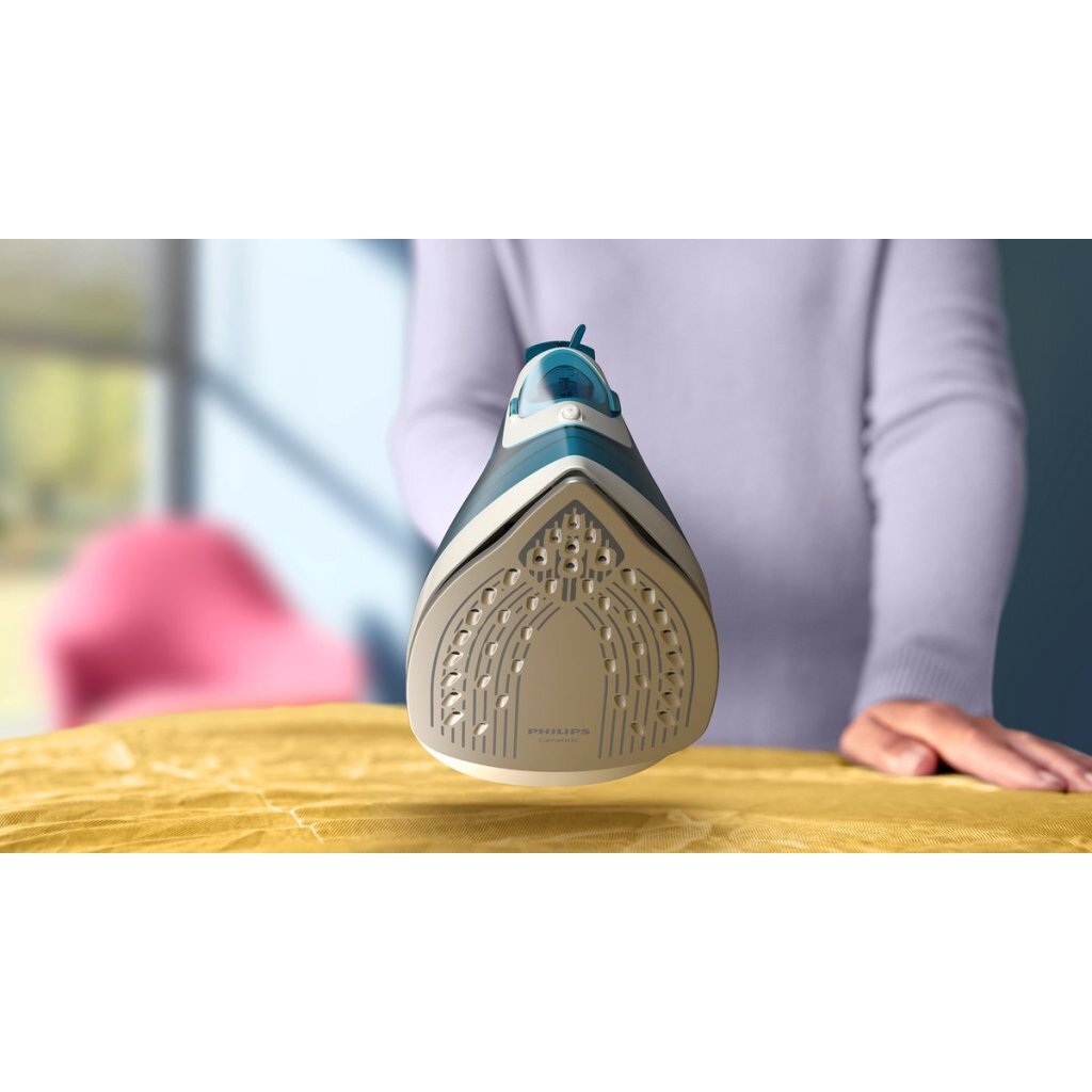 Philips Dst2020/90 2000 Series Stoomstrijkijzer Aqua/Wit