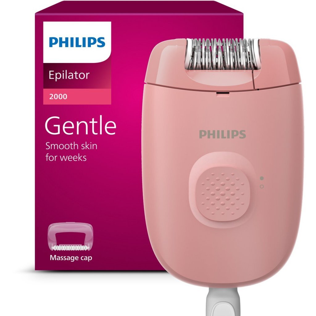 Philips Bre227/00 Series 2000 Epilator Roze