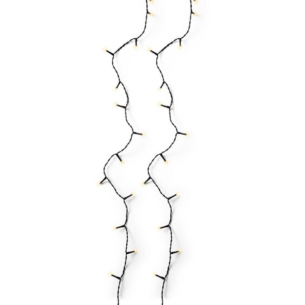 Lumineo Led Snoer 180 Led'S 1350 Cm Soft Gold Zwart