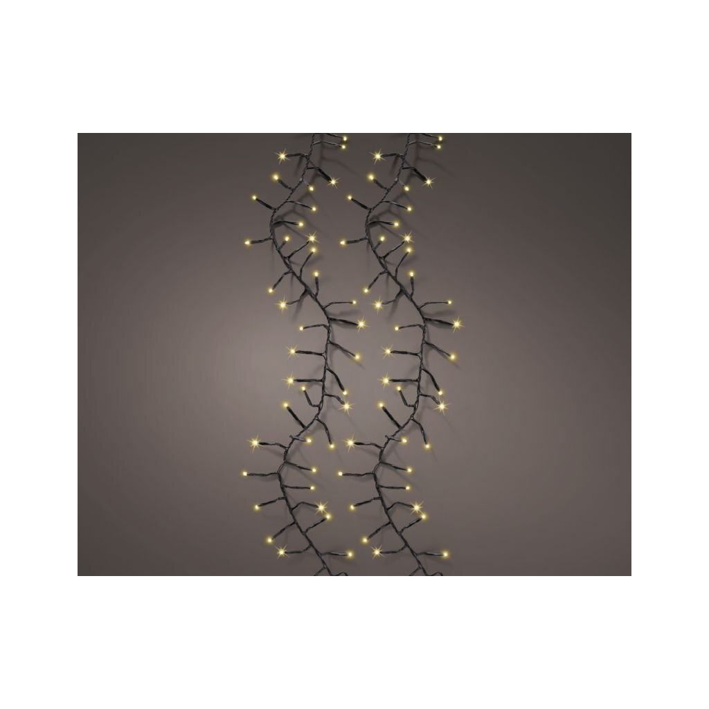 Lumineo Led Excellent Twinkle 1272 Leds 20 M Zwart Soft Gold Licht