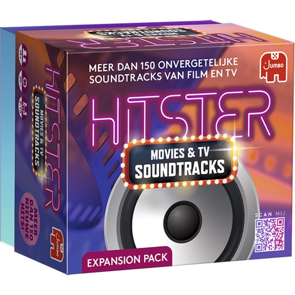 Jumbo Hitster Movies + Tv Soundtracks Uitbreiding Partyspel