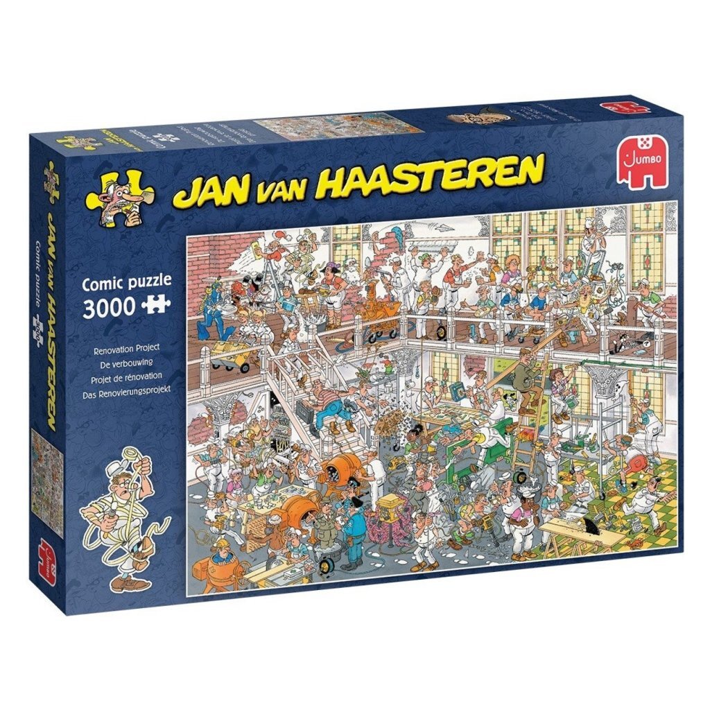 Jumbo Jan Van Haasteren Puzzel De Verbouwing 3000 Stukjes