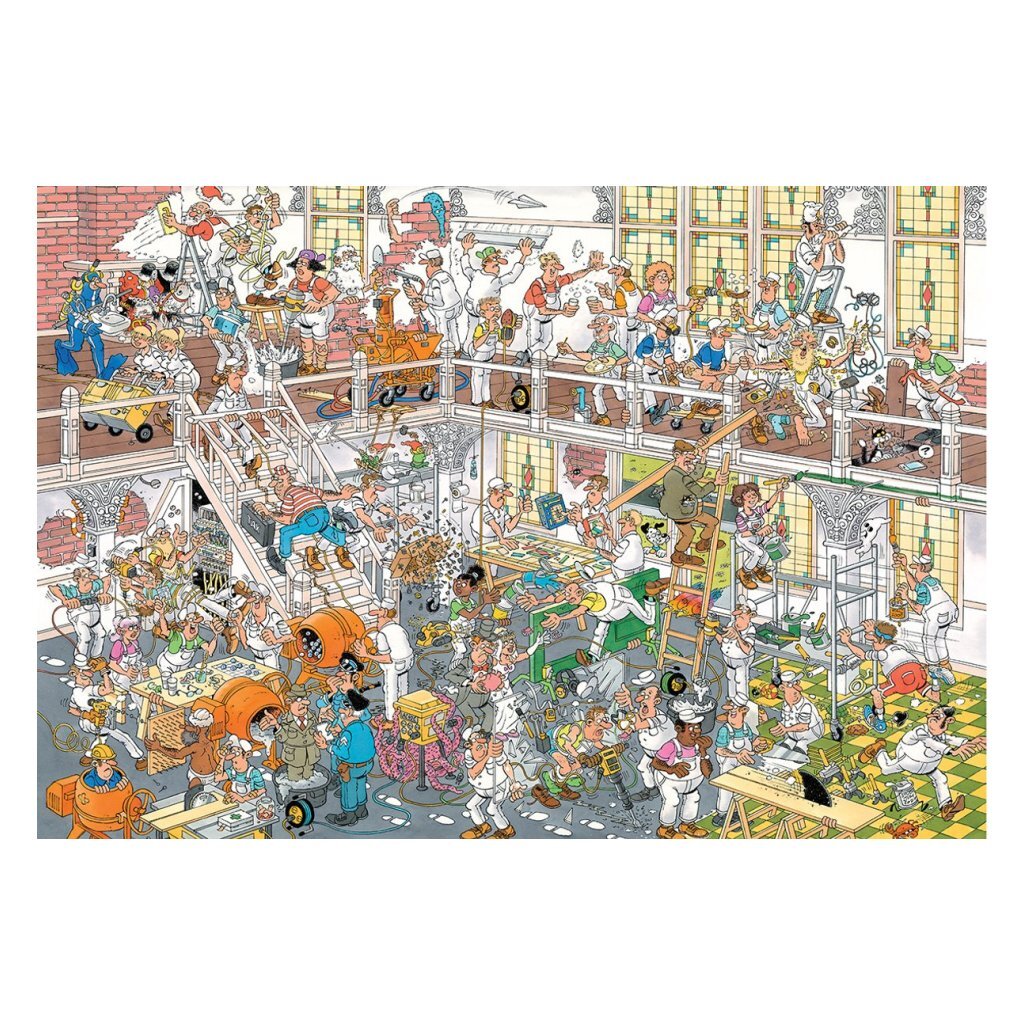 Jumbo Jan Van Haasteren Puzzel De Verbouwing 3000 Stukjes