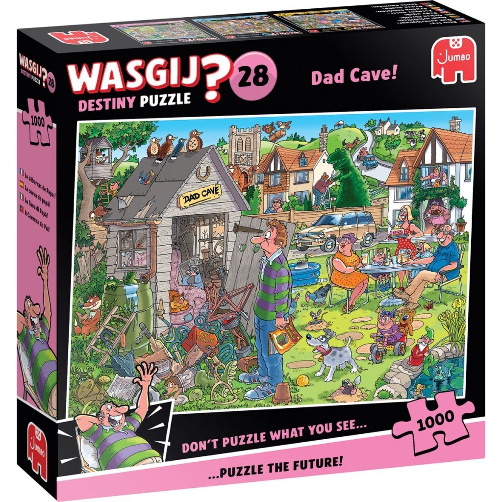 Jumbo Puzzel Wasgij Destiny 28 De Mancave Van Pa! 1000 Stukjes
