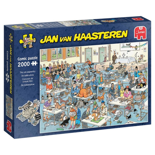 Jumbo Puzzel Jan Van Haasteren De Kattenshow 2000 Stukjes