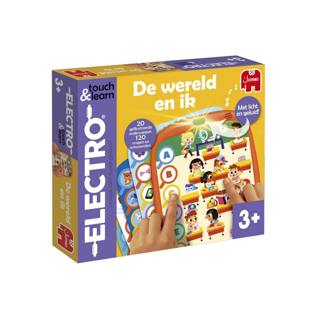 Jumbo Electro Touch &Amp; Learn De Wereld En Ik + Licht En Geluid
