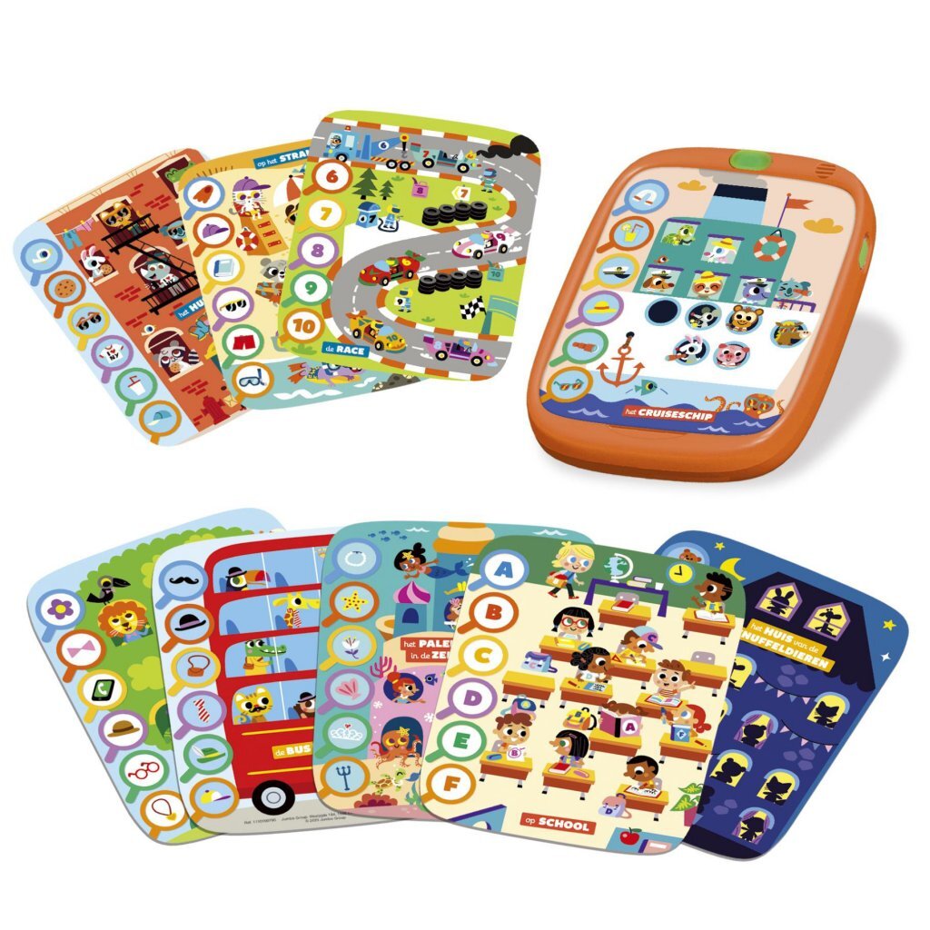 Jumbo Electro Touch &Amp; Learn De Wereld En Ik + Licht En Geluid