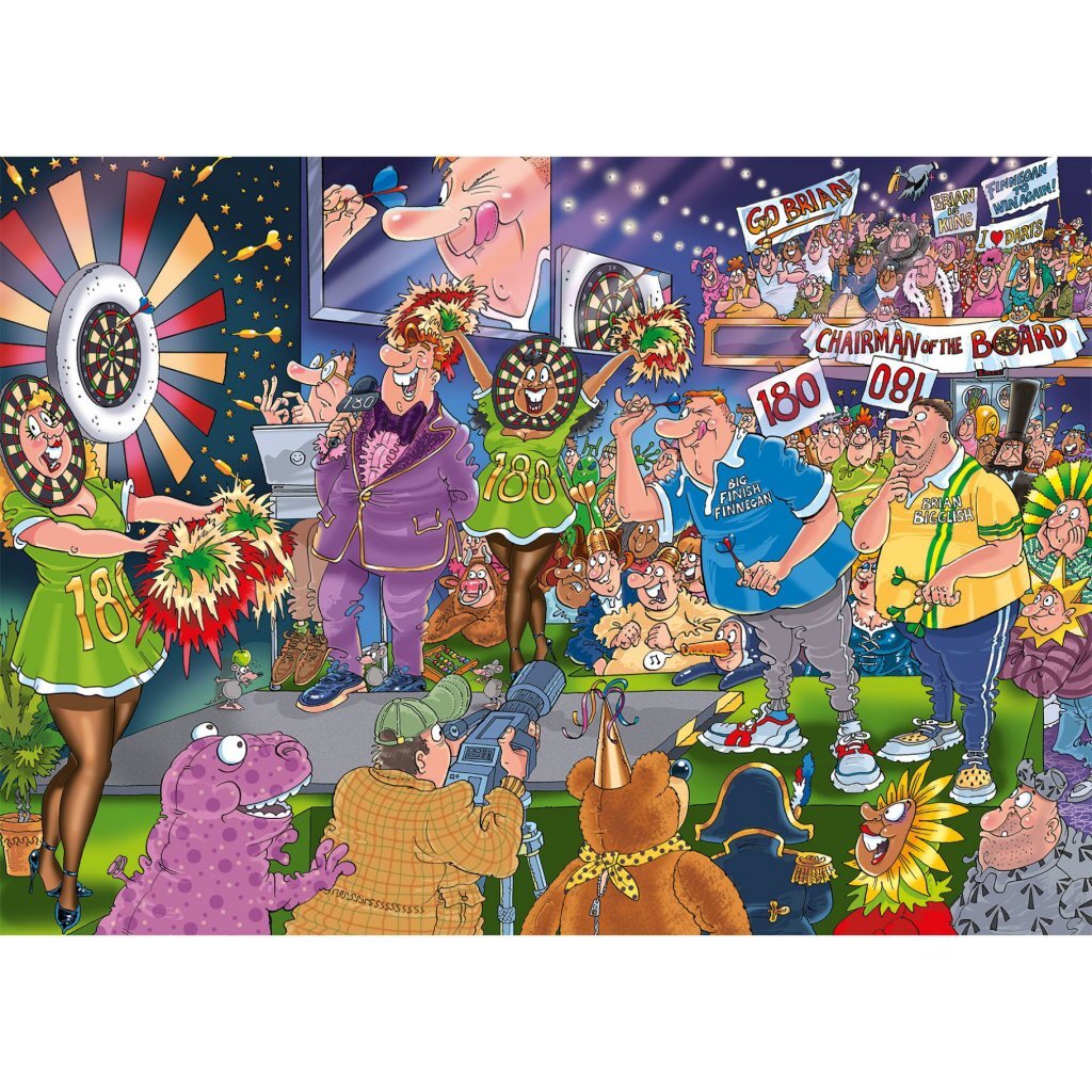 Jumbo Puzzel Wasgij Mystery Schot In De Roos 1000 Stukjes