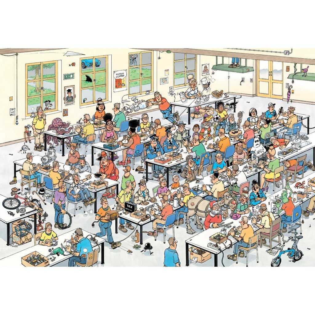 Jumbo Puzzel Jan Van Haasteren Kunnen Wij Het Maken? 2000 Stukjes