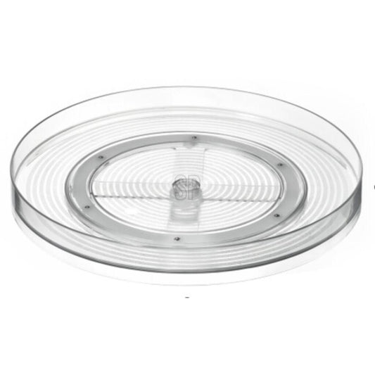 Overige Merken Opbergbak Koelkast Rond 29 Cm Transparant