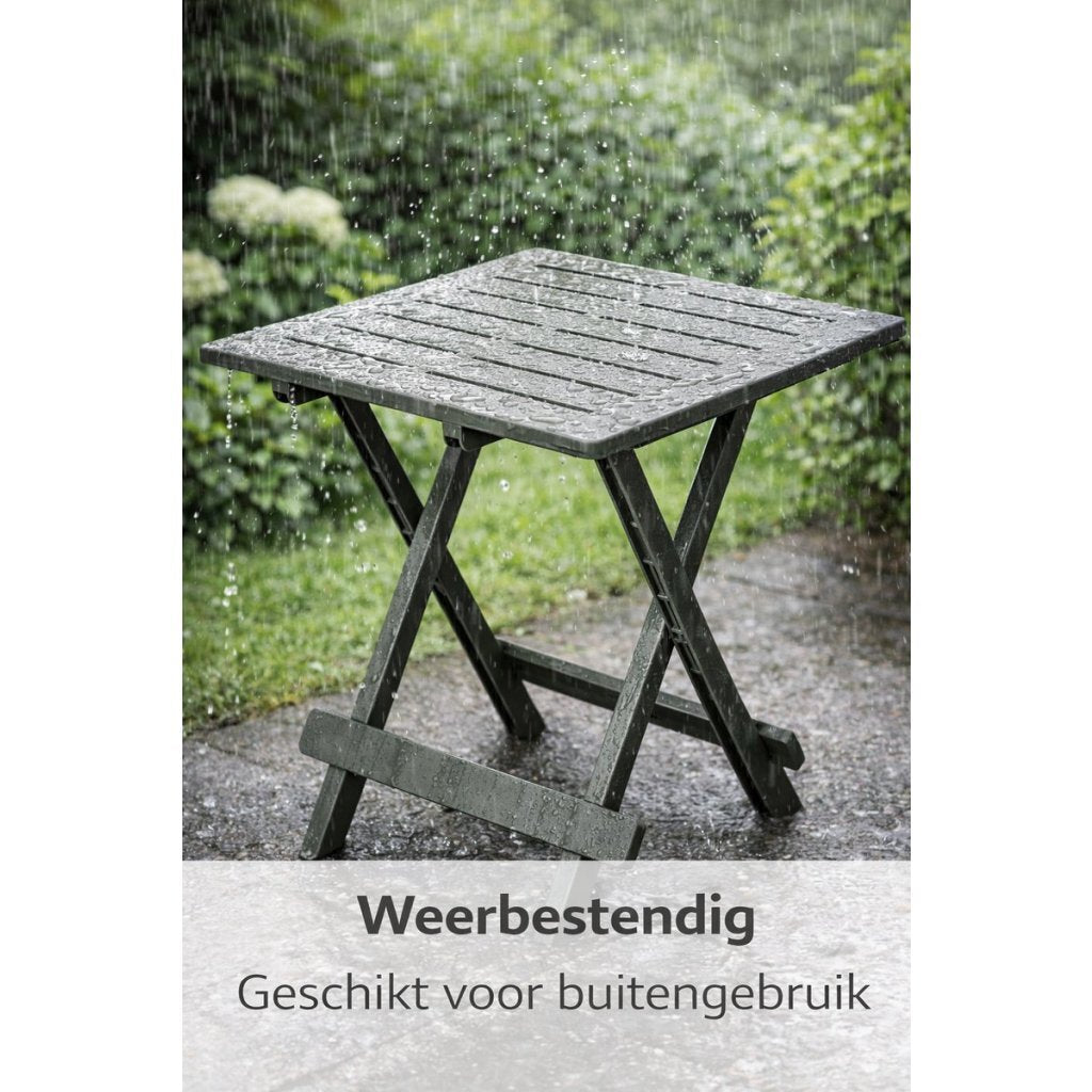 Pro Gardencampingtafel 50X43X43 Saliegroen/Kunststof