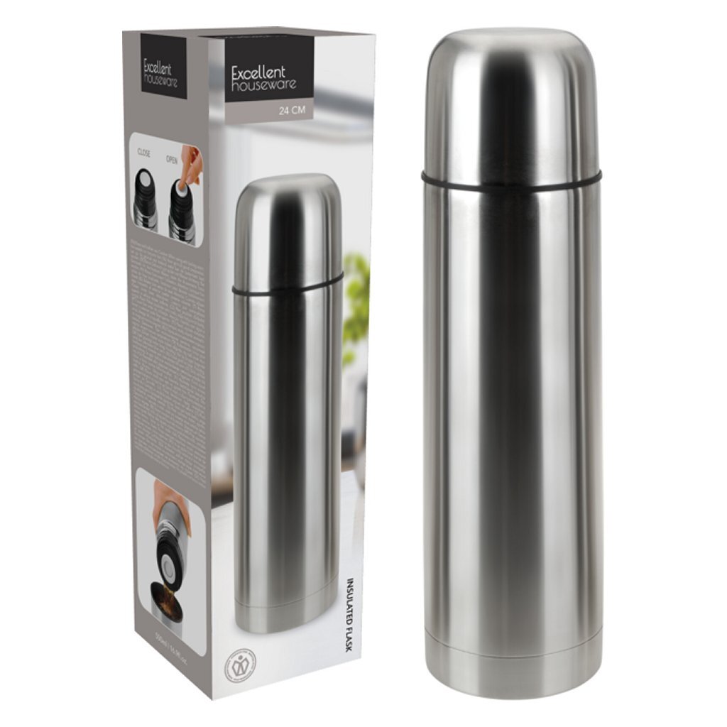 Excellent Houseware Rvs Isolatiekan 500 Ml