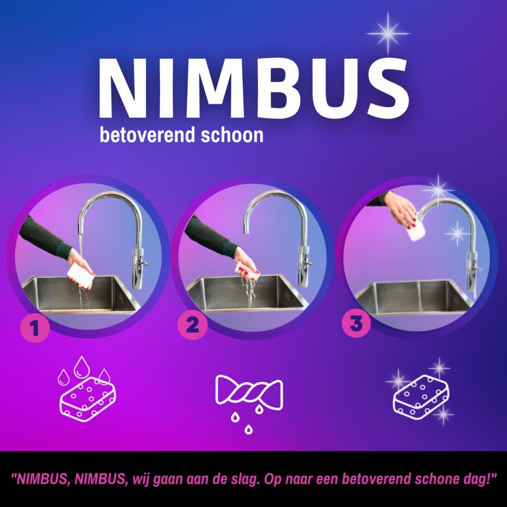 Overige Merken Nimbus Wonderspons 5 Stuks