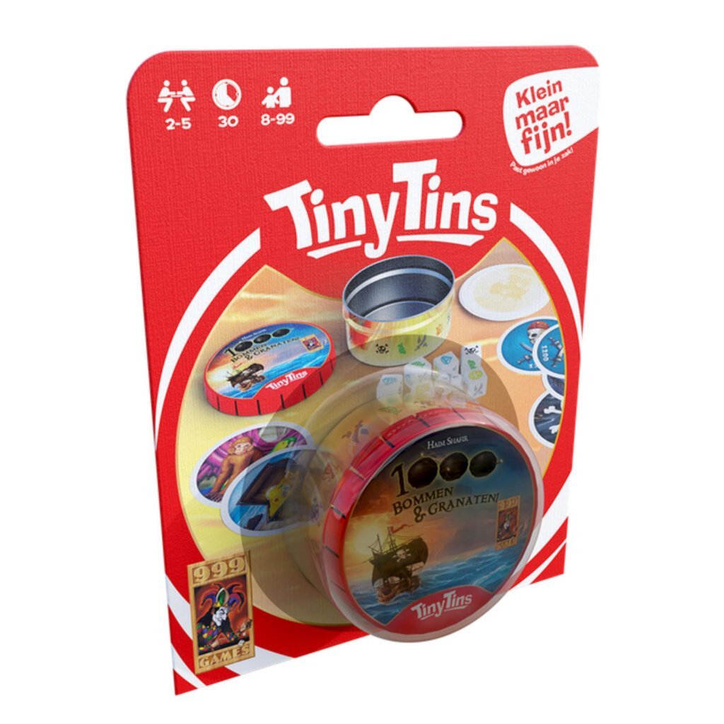 999 Games Tiny Tins 1000 Bommen En Granaten