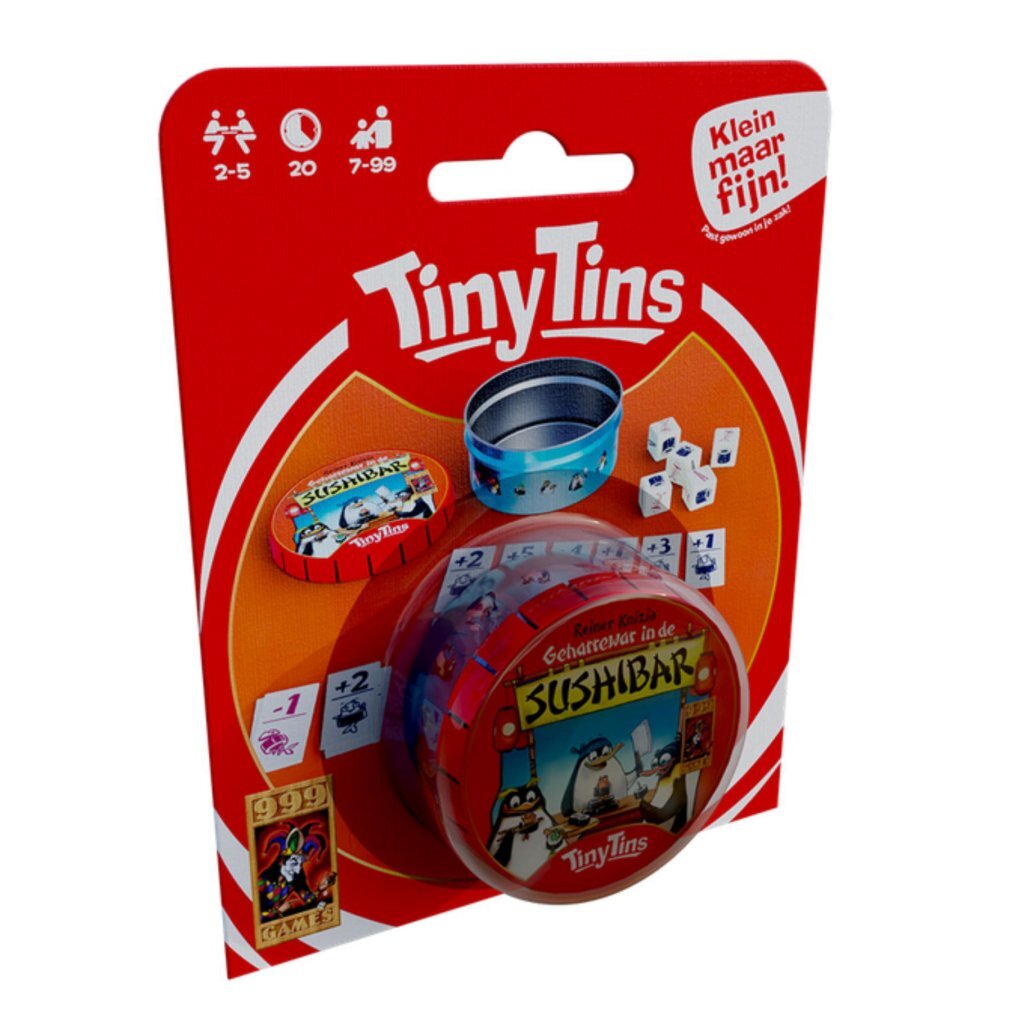 999 Games Tiny Tins Geharrewar In De Sushibar