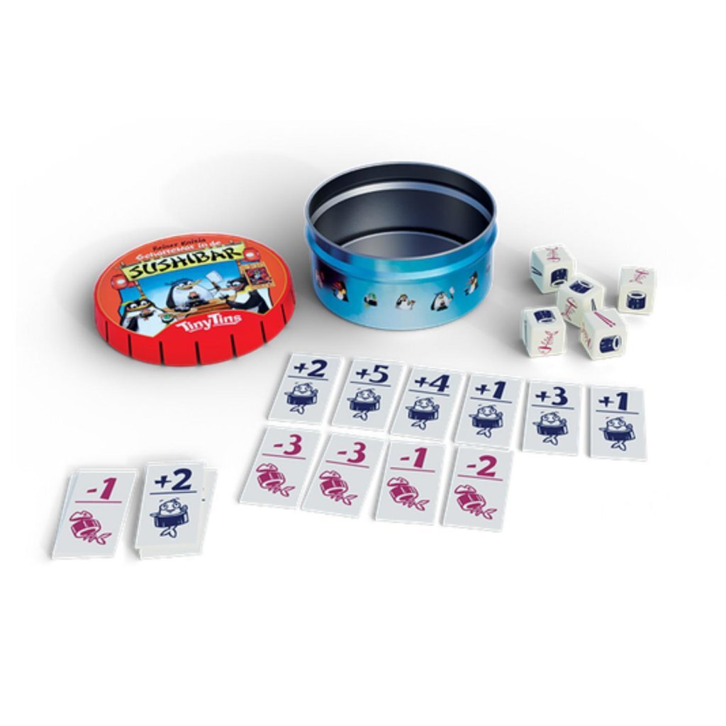 999 Games Tiny Tins Geharrewar In De Sushibar