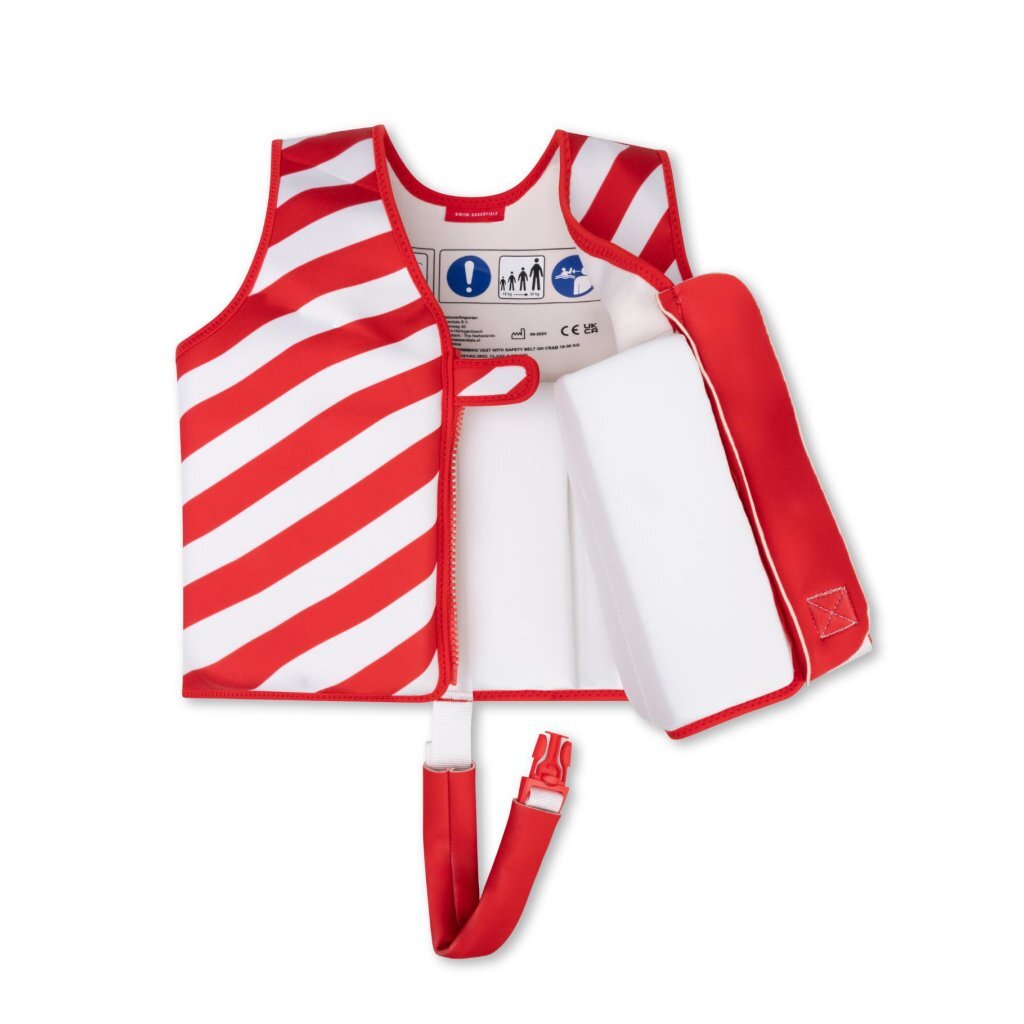 Overige Merken Swim Essentials Zwemvest Stripes 3-6 Jaar Rood/Wit