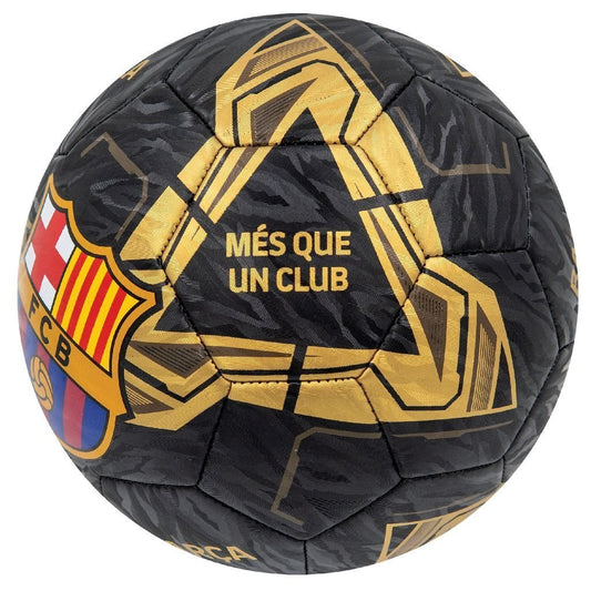 Overige Merken Voetbal Fc Barcelona Lightning Maat 5 Zwart/Goud
