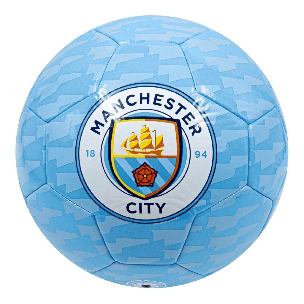 Overige Merken Voetbal Fc Manchester City Maat 5 Blauw/Wit