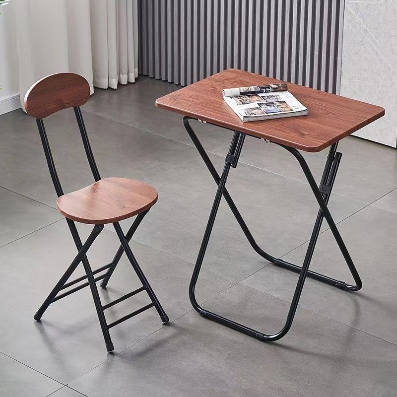 Ceruzo Klaptafel Met Stoel - Bruin